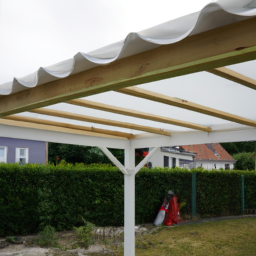 Installation de pergola en PVC Saint-Maurice